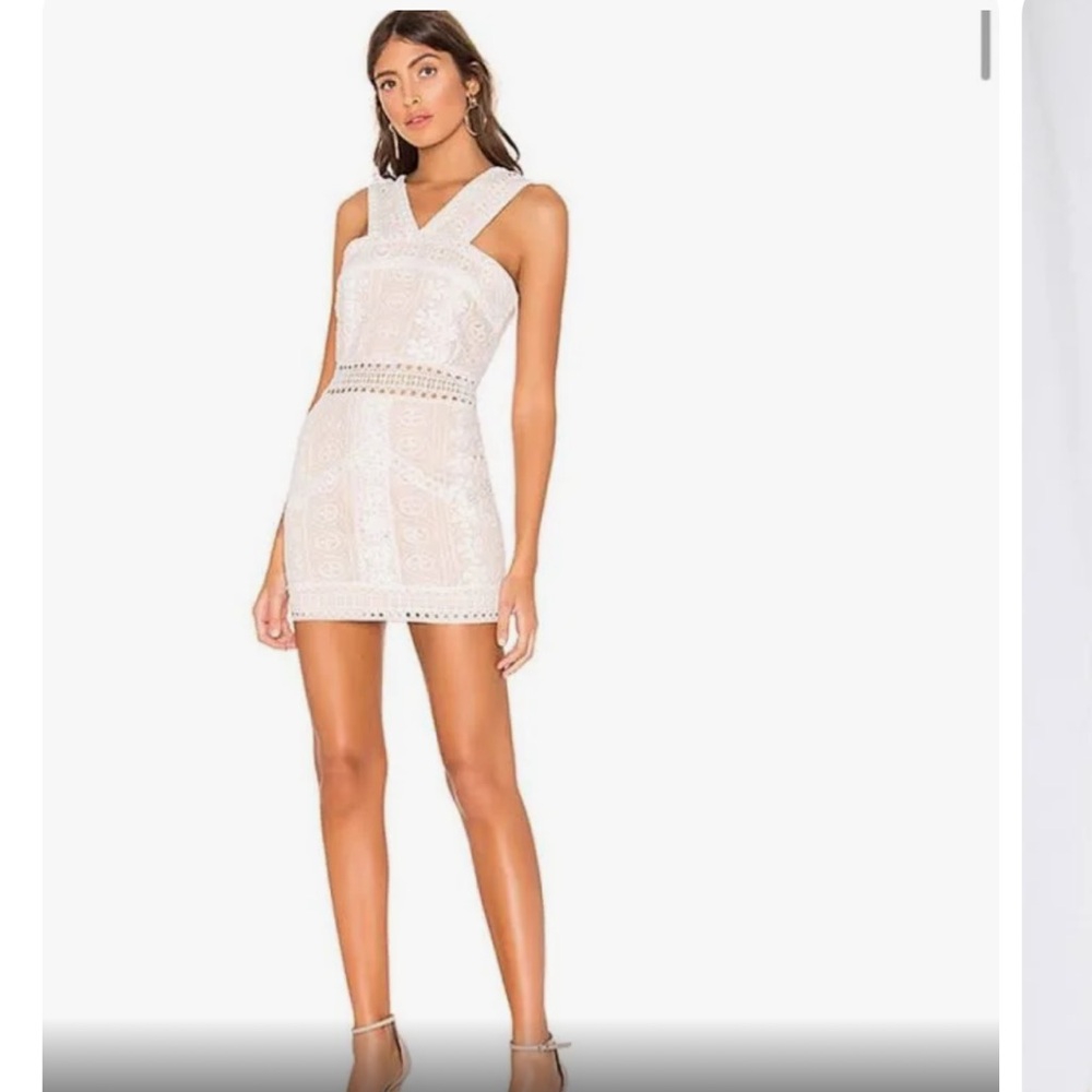 Superdown Pauline High Neck Dress
